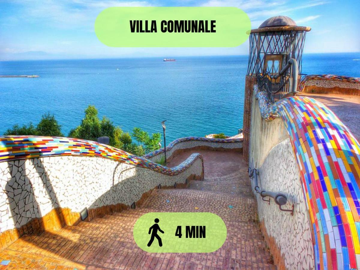 ---5 Minutes From The Sea ---Panorama And A-C Bed and Breakfast Vietri Buitenkant foto